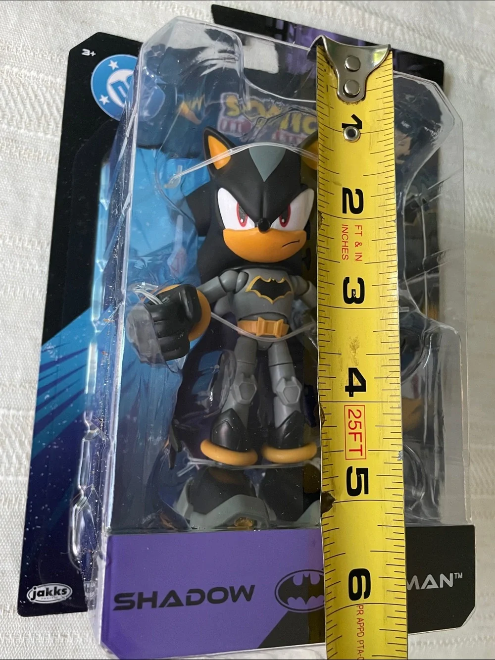 Batman Shadow Action Figure - Black, Gray, Yellow